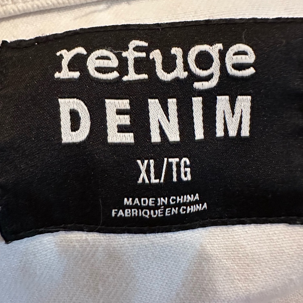 Refuge White Denim Jacket - Picture 8 of 11